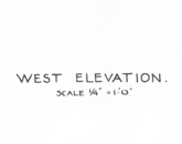 West Elevation